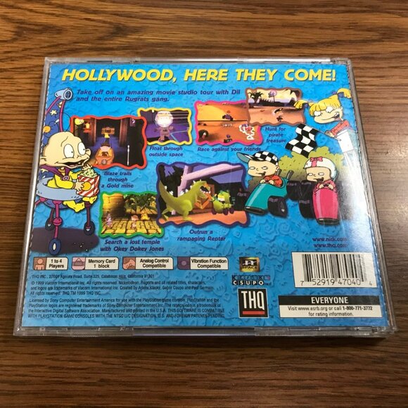 Rugrats: Studio Tour (Sony PlayStation 1, 1999) - Picture 2 of 4